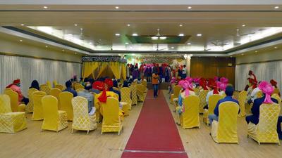 Event management firms and banquet halls owners are reporting a rush of bookings as Pune residents gear up for grand weddings to be held after a break of two years. (HT Photo) Event management firms and banquet halls owners are reporting a rush of bookings as Pune residents gear up for grand weddings to be held after a break of two years. (HT Photo)
