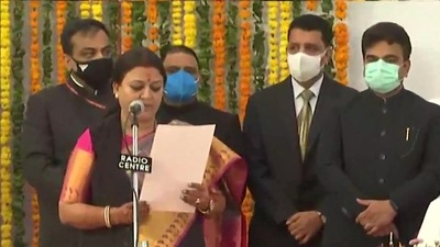 Rajasthan cabinet rejig LIVE: The ANI news agency posted visuals from the swearing-in ceremony, where Congress MLAs took their oaths as the ministers Rajasthan cabinet rejig LIVE: The ANI news agency posted visuals from the swearing-in ceremony, where Congress MLAs took their oaths as the ministers