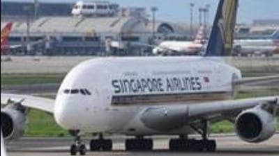 Airlines can also operate non-VTL flights between India and Singapore, and travellers on these flights will be subject to certain public health requirements, including a Covid-19 test two days before departure. (AFP PHOTO.) Airlines can also operate non-VTL flights between India and Singapore, and travellers on these flights will be subject to certain public health requirements, including a Covid-19 test two days before departure. (AFP PHOTO.)