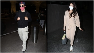 Airport looks of our favourite celebrities of the tinsel town are a marvel to watch. On Sunday, Mumbai airport was busy as multiple stars flew out of the city, while some of them also landed in Mumbai. Varun Dhawan spelt fashion with his casual look as he took off to Dubai. Janhvi Kapoor, on the other hand, returned to Mumbai. (HT Photos/Varinder Chawla) Airport looks of our favourite celebrities of the tinsel town are a marvel to watch. On Sunday, Mumbai airport was busy as multiple stars flew out of the city, while some of them also landed in Mumbai. Varun Dhawan spelt fashion with his casual look as he took off to Dubai. Janhvi Kapoor, on the other hand, returned to Mumbai. (HT Photos/Varinder Chawla)