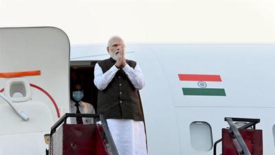 Prime Minister Narendra Modi in Lucknow on Sunday. (ANI) Prime Minister Narendra Modi in Lucknow on Sunday. (ANI)