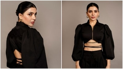 Samantha Ruth Prabhu is drooling on 'this outfit.' So are we (Instagram/@samantharuthprabhuoffl) Samantha Ruth Prabhu is drooling on 'this outfit.' So are we (Instagram/@samantharuthprabhuoffl)