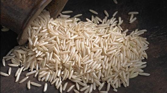 Punjab has seen basmati prices on upswing as there has been a 26% reduction in area under cultivation of the crop; the dynamics of the crop changes every year based on export demand. (HT FILE PHOTO)