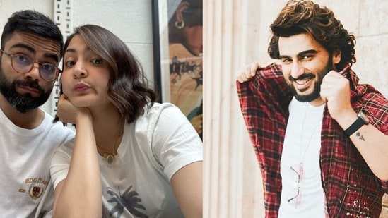 Arjun Kapoor teased Anushka Sharma on Virat Kohli's post.&nbsp;