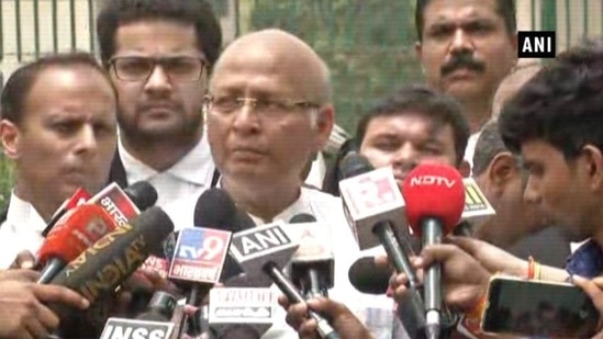 The Congress then went on to accuse the BJP of giving lessons on national security to the entire country while digressing from addressing the serious issue that affected India's integrity and sovereignty. (In picture: Congress leader Abhishek Singhvi/File image) 