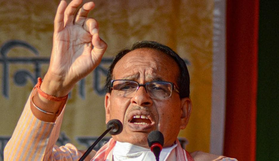 Madhya Pradesh chief minister Shivraj Singh Chouhan. (PTI)