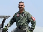 Wing commander Abhinandan Varthaman, now Group Captain, pursued the retreating F-16 fighter jet and shot it down with his onboard missile.(PTI) Wing commander Abhinandan Varthaman, now Group Captain, pursued the retreating F-16 fighter jet and shot it down with his onboard missile.(PTI)