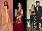 Rhea Chakraborty, Sussanne Khan, Jasmin Bhasin, Aly Goni and Rakesh Roshan at Anushka Ranjan and Aditya Seal's wedding. Rhea Chakraborty, Sussanne Khan, Jasmin Bhasin, Aly Goni and Rakesh Roshan at Anushka Ranjan and Aditya Seal's wedding.