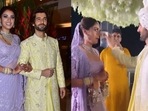 Anushka Ranjan and Aditya Seal at their wedding. Anushka Ranjan and Aditya Seal at their wedding.