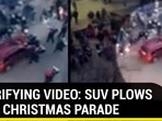 Speeding SUV plows into Wisconsin Christmas parade; several dead Speeding SUV plows into Wisconsin Christmas parade; several dead