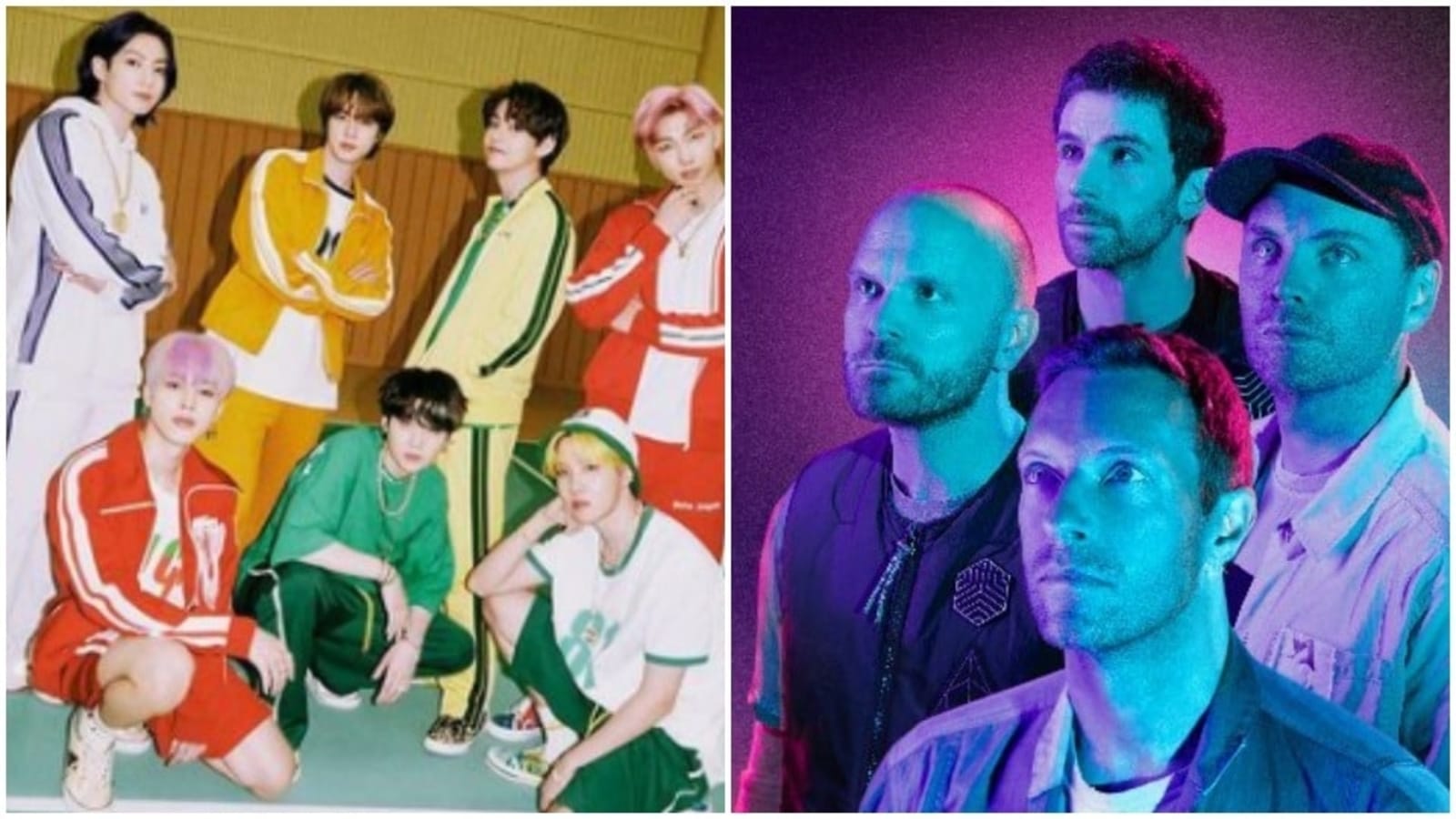 BTS and Coldplay team up to rock the American Music Awards