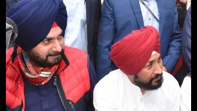 Punjab chief minister Charanjit Singh Channi and state Congress chief Navjot Singh Sidhu on Monday held deliberations with Congress leaders in New Delhi.