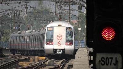 DMRC officials said that the Metro has an ambitious plan to go digital for all its maintenance needs. (Sanchit Khanna/HT Archive)