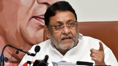 File photo of Maharashtra minister Nawab Malik. File photo of Maharashtra minister Nawab Malik.