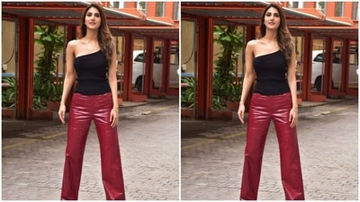 Vaani Kapoor posed like a diva in her casual ensemble. (HT Photos/Varinder Chawla) Vaani Kapoor posed like a diva in her casual ensemble. (HT Photos/Varinder Chawla)