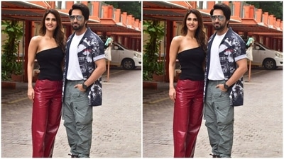 Their upcoming film is slated for a theatrical release on December 10. (HT Photos/Varinder Chawla) Their upcoming film is slated for a theatrical release on December 10. (HT Photos/Varinder Chawla)