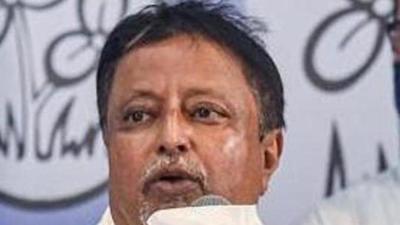 Mukul Roy defected to the Trinamool Congress (TMC) after being elected as an MLA on a Bharatiya Janata Party (BJP) ticket. (PTI)