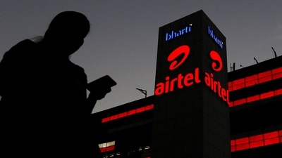Moments after the announcement of a hike in prepaid tariffs, shares of Bharti Airtel rose as much as 5.8 per cent to a record high of  ₹755.95. (Reuters file photo)