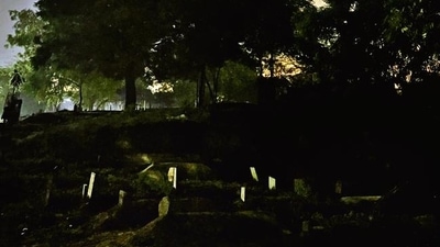 The first instinct on entering any cemetry tends to be of reverence towards the dead. The first instinct on entering any cemetry tends to be of reverence towards the dead.