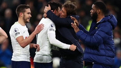 Premier League: Antonio Conte's passion rubs off on Spurs in comeback win (TWITTER) Premier League: Antonio Conte's passion rubs off on Spurs in comeback win (TWITTER)