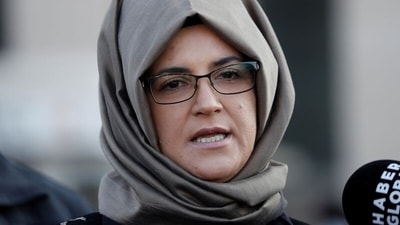 "Do not sing for the murderers of my beloved Jamal," Hatice Cengiz wrote. (Reuters File Photo)
