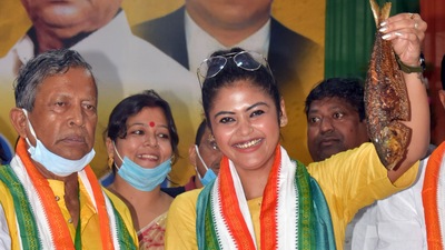 Tripura police arrested Trinamool Congress youth leader Saayoni Ghosh on Sunday on charges of attempt-to-murder and disrupting peace. (File photo / ANI) Tripura police arrested Trinamool Congress youth leader Saayoni Ghosh on Sunday on charges of attempt-to-murder and disrupting peace. (File photo / ANI)