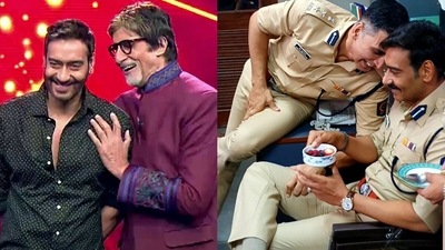 Amitabh Bachchan and Akshay Kumar have congratulated Ajay Devgn. Amitabh Bachchan and Akshay Kumar have congratulated Ajay Devgn. 