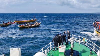 The 15th edition of the biennial trilateral exercise “Dosti” by the coast guard forces of the Maldives, India and Sri Lanka is underway in the Maldives during November 20-24. (PTI)
