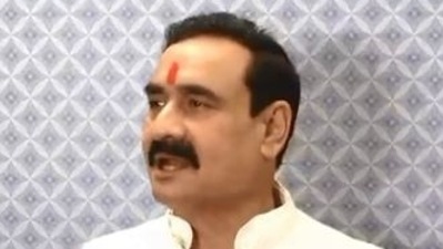Madhya Pradesh home minister Narottam Mishra (Twitter/@drnarottammisra)