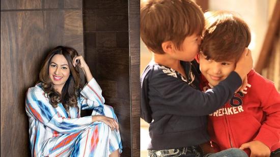 Kashmera Shah talks about raising her twin sons.