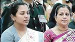 Colonel B Santosh Babu was on Tuesday posthumously awarded Maha Vir Chakra by President Ram Nath Kovind at Rashtrapati Bhavan. Babu’s widow, B Santoshi (left), and mother, B Manjula, received the award. (TV grab) Colonel B Santosh Babu was on Tuesday posthumously awarded Maha Vir Chakra by President Ram Nath Kovind at Rashtrapati Bhavan. Babu’s widow, B Santoshi (left), and mother, B Manjula, received the award. (TV grab)
