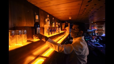 As the new excise regime in Delhi comes into effect, restaurant owners in Delhi spell what it means for business and consumption of alcohol in the Capital. (Photo: Amal KS/HT) As the new excise regime in Delhi comes into effect, restaurant owners in Delhi spell what it means for business and consumption of alcohol in the Capital. (Photo: Amal KS/HT)