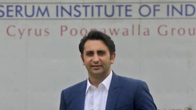 Adar Poonawalla, chief executive officer of Serum Institute of India. (File photo) Adar Poonawalla, chief executive officer of Serum Institute of India. (File photo)