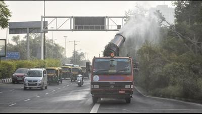 IITM scientists restrictions on polluting activities, such as construction, thermal power plants and truck movement in the NCR, helped bring down pollution. (Sanchit Khanna/HT) IITM scientists restrictions on polluting activities, such as construction, thermal power plants and truck movement in the NCR, helped bring down pollution. (Sanchit Khanna/HT)