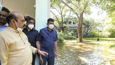 Karnataka chief minister Basavaraj Bommai visited the complex on Tuesday. (Agencies) Karnataka chief minister Basavaraj Bommai visited the complex on Tuesday. (Agencies)