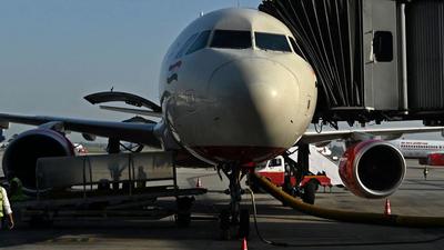 An Air India aircraft on the tarmac at the Indira Gandhi International airport in New Delhi on October 8, 2021. Air India’s board members have been asked to resign ahead of the airline’s takeover by Tata Sons., according to sources. (AFP/File) An Air India aircraft on the tarmac at the Indira Gandhi International airport in New Delhi on October 8, 2021. Air India’s board members have been asked to resign ahead of the airline’s takeover by Tata Sons., according to sources. (AFP/File)