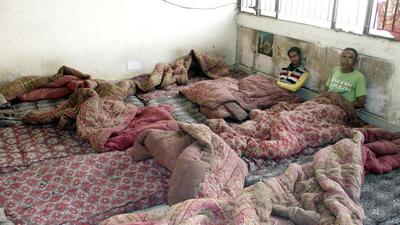 With a capacity to shelter over 220 persons, the night shelters are situated at four locations — the Haibowal Dairy Complex, near the Clock Tower, Moti Nagar and in Millerganj near Manju Cinema. (HT Photo) With a capacity to shelter over 220 persons, the night shelters are situated at four locations — the Haibowal Dairy Complex, near the Clock Tower, Moti Nagar and in Millerganj near Manju Cinema. (HT Photo)