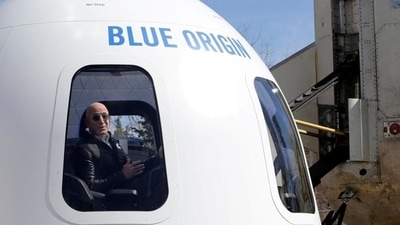 Blue Origin flight will also carry a postcard from each astronaut flown on behalf of its foundation. (Reuters File Photo) Blue Origin flight will also carry a postcard from each astronaut flown on behalf of its foundation. (Reuters File Photo)