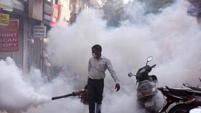 The city has reported 7,128 dengue cases so far, and nine deaths, according to the weekly data. (Picture for representation only/HT) The city has reported 7,128 dengue cases so far, and nine deaths, according to the weekly data. (Picture for representation only/HT)