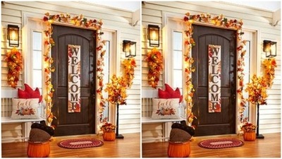Thanksgiving, which falls on November 25, this year, will be celebrated with a whole lot of grandeur and warmth. The houses deck up and the best of sumptuous meals are cooked. This is a great idea to welcome your guests home. Deck up the entrance in bright colours so that they feel the warmth of a home as soon as they step inside. (https://in.pinterest.com/) Thanksgiving, which falls on November 25, this year, will be celebrated with a whole lot of grandeur and warmth. The houses deck up and the best of sumptuous meals are cooked. This is a great idea to welcome your guests home. Deck up the entrance in bright colours so that they feel the warmth of a home as soon as they step inside. (https://in.pinterest.com/)
