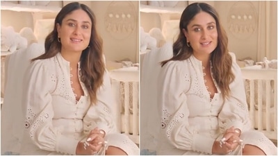 Kareena Kapoor in pretty white midi dress looks fabulous, it costs less than ₹30k Kareena Kapoor in pretty white midi dress looks fabulous, it costs less than ₹30k