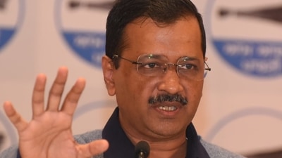 Delhi chief minister and Aam Aadmi Party’s (AAP’s) national convener Arvind Kejriwal. (Sameer Sehgal/HT Photo)