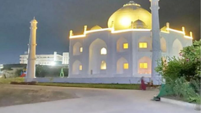 This Taj Mahal replica house has also won the 'Indian Constructing - Ultratech Outstanding Structure of MP' award. (ANI) This Taj Mahal replica house has also won the 'Indian Constructing - Ultratech Outstanding Structure of MP' award. (ANI)