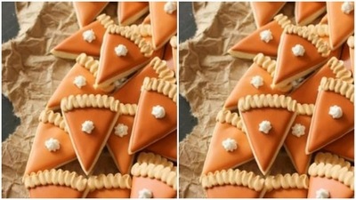 Thanksgiving is also known for its sumptuous meals. But what is a great meal if it is not rounded off with a great dessert? What about some sugar cookies with cream as toppings that the kids will absolutely love? (https://in.pinterest.com/) Thanksgiving is also known for its sumptuous meals. But what is a great meal if it is not rounded off with a great dessert? What about some sugar cookies with cream as toppings that the kids will absolutely love? (https://in.pinterest.com/)