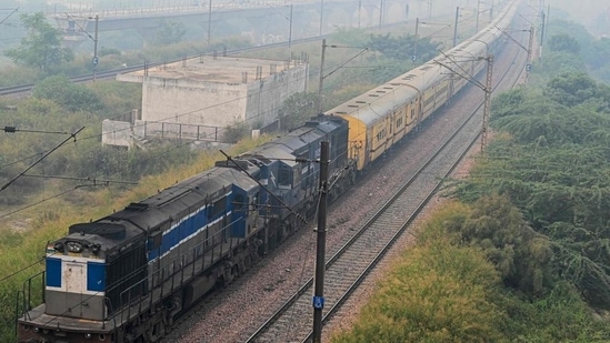 A set of 3,033 coaches or 190 theme-based trains are being introduced under the Bharat Gaurav segment, the railways minister said. (AFP)