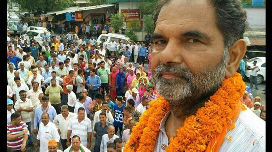 Himachal Pradesh BJP leader Kripal Parmar on Tuesday quit as the state party vice-president, alleging dictatorship in the unit. (HT file photo)