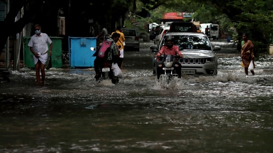 India Meteorological Department (IMD), has sounded a yellow alert for Tamil Nadu for November 23 and 24 and an orange alert for November 25 and 26.(ANI)