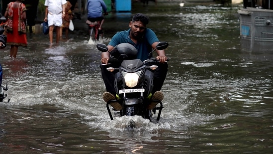 "Isolated heavy rainfall very likely over Tamil Nadu, Puducherry and Karaikal during next 5 days and over Kerala and Mahe on November 25 and 26. Isolated very heavy rainfall also very likely over Tamil Nadu, Puducherry and Karaikal on November 25 and 26," IMD added.(ANI)