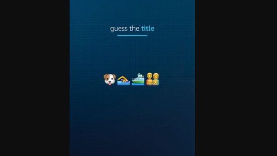 The image is one of the pictures shared for the movie buffs as a part of ‘guess the title’ challenge.(Instagram/@primevideoin)