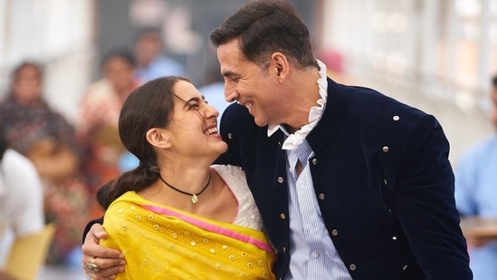 Akshay Kumar and Sara Ali Khan commenced the shooting of the film post coronavirus induced lockdown and couldn’t control their happiness on reuniting on the film sets. 